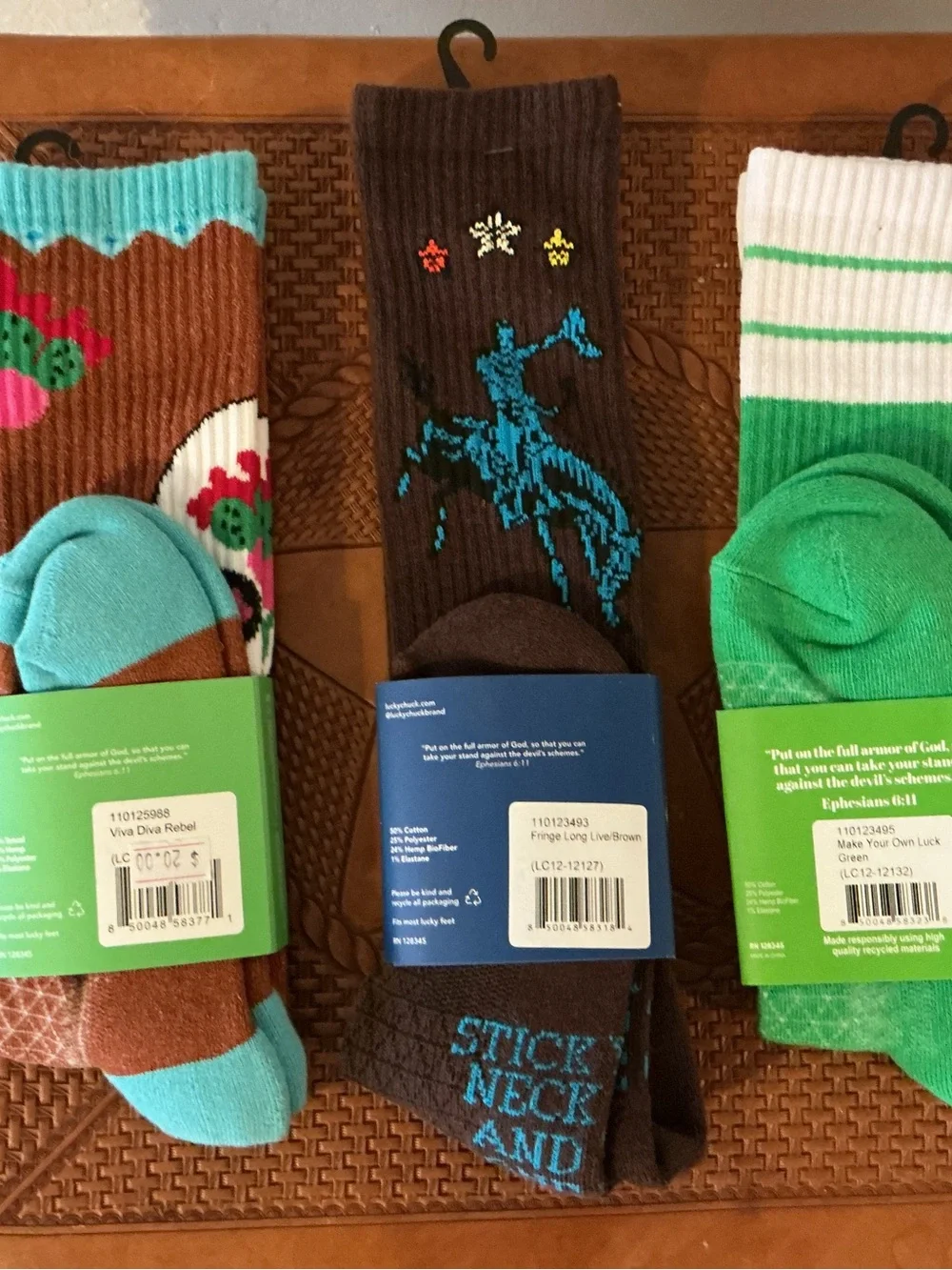 Bundle of Lucky Chuck Performance Socks